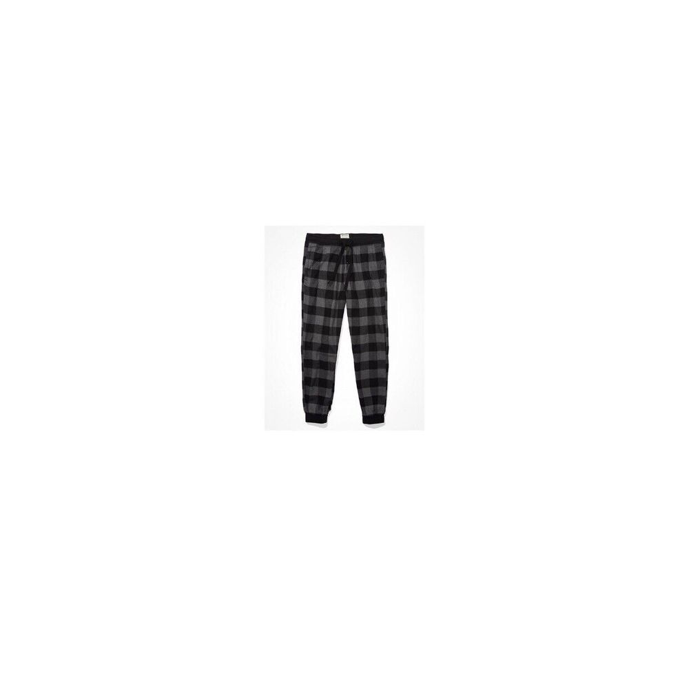 American Eagle Outfitters Mens Plaid Flannel PJ Pant Charcoal Size‎ Small